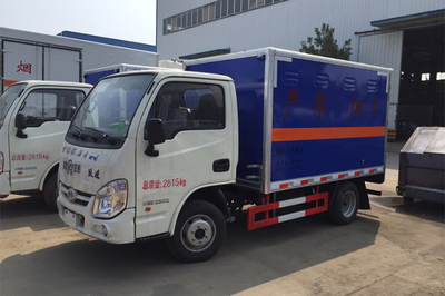 藍牌危險品氣瓶運輸車 高效靈活的城市氣瓶配送解決方案